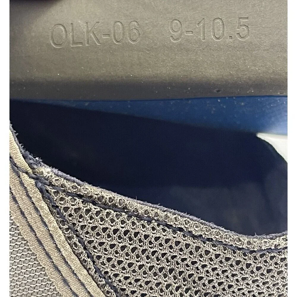 Olukai Nohea Lace Mesh Gray Mens Sneakers Shoes Size 10.5 US 43.5 EUR 10242-RKRK